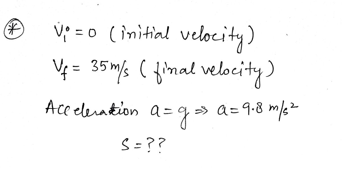 Physics homework question answer, step 1, image 1